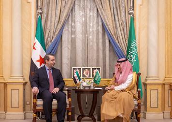 سمو وزير الخارجية يستقبل وزير خارجية سوريا