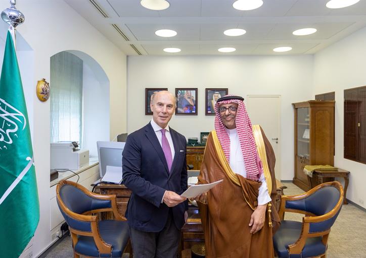 سمو وزير الخارجية يتلقى رسالة خطية من وزير خارجية إسبانيا