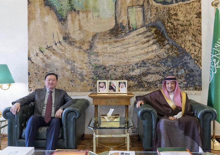 نائب وزير الخارجية يستقبل سفير جمهورية الصين الشعبية لدى المملكة