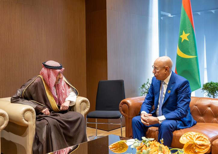 الرئيس الموريتاني يلتقي نائب وزير الخارجية