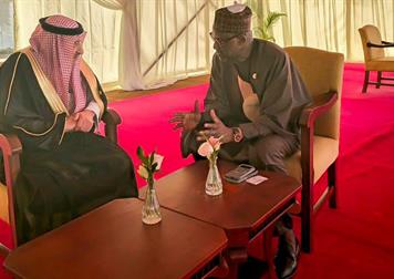  معالي نائب وزير الخارجية يلتقي وزير خارجية مالي