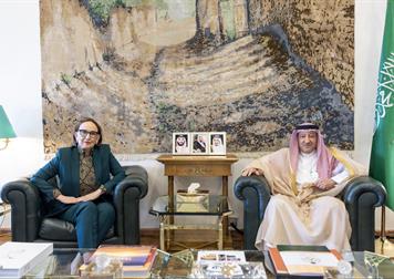 معالي نائب وزير الخارجية يستقبل المرشحة الكوستاريكية لمنصب الأمين العام للأمم المتحدة