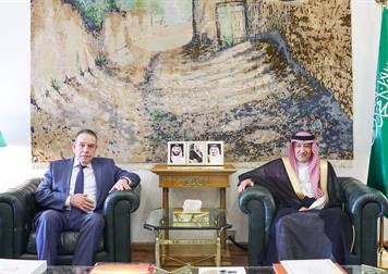 معالي نائب وزير الخارجية يستقبل سفير روسيا لدى المملكة