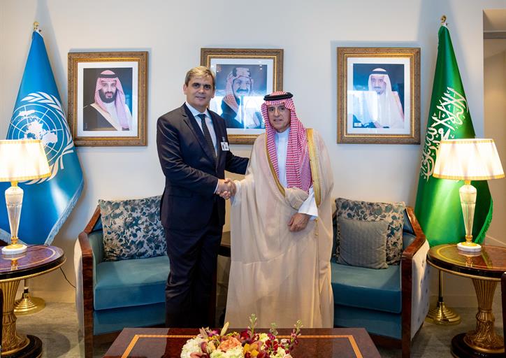 وزير الدولة للشؤون الخارجية يلتقي نائب رئيس الوزراء وزير خارجية الجبل الأسود