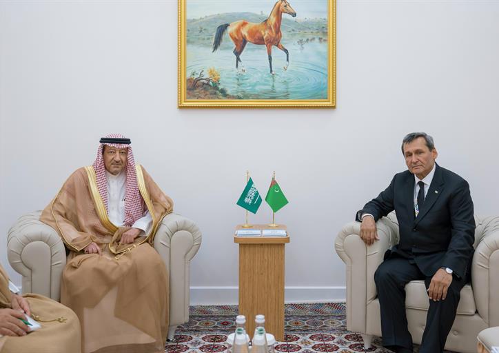 معالي نائب وزير الخارجية يلتقي معالي نائب رئيس مجلس الوزراء وزير خارجية جمهورية تركمانستان