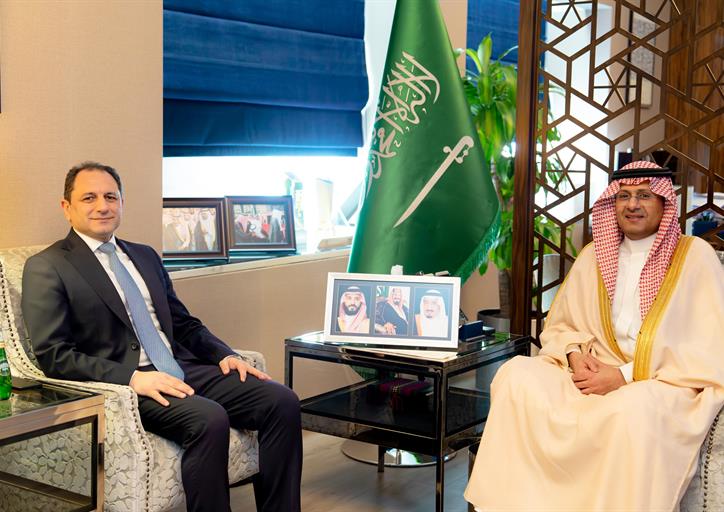 معالي مساعد وزير الخارجية للشؤون التنفيذية يستقبل سفير جمهورية لبنان لدى المملكة