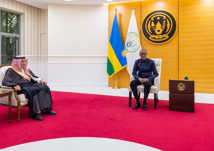 رئيس جمهورية رواندا يستقبل معالي نائب وزير الخارجية 