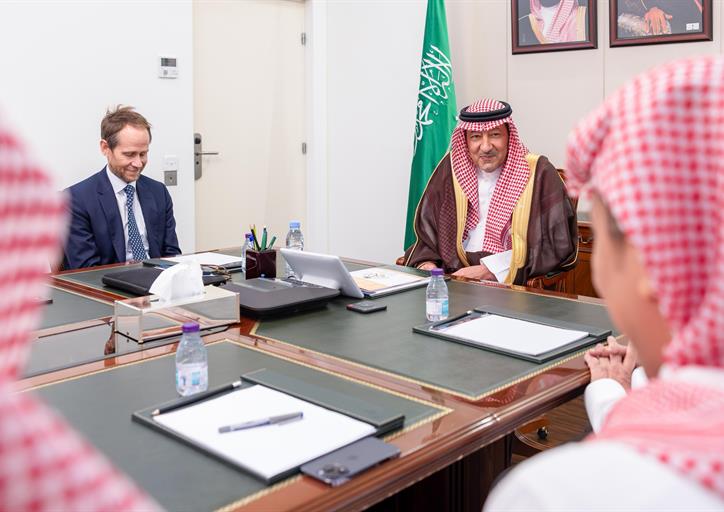 معالي نائب وزير الخارجية يستقبل نائب الرئيس التنفيذي لمجموعة الأزمات الدولية 