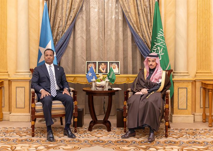  سمو وزير الخارجية يستقبل وزير خارجية الصومال