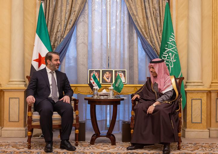 سمو وزير الخارجية يستقبل وزير خارجية سوريا