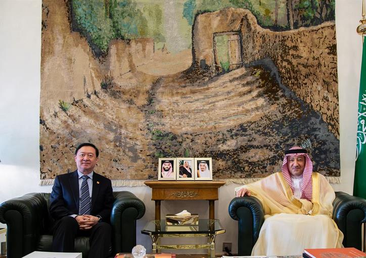 معالي نائب وزير الخارجية يستقبل السفير الصيني لدى المملكة 