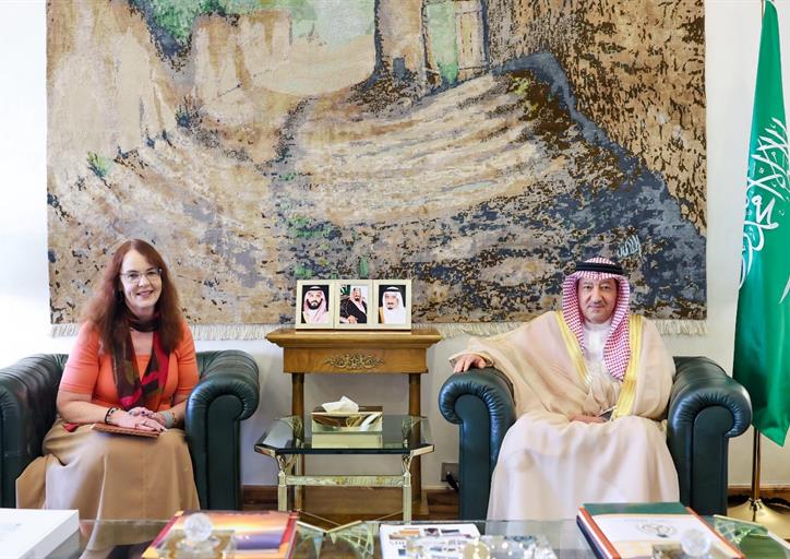 معالي نائب وزير الخارجية يستقبل القائم بالأعمال بالسفارة الأمريكية لدى المملكة 
