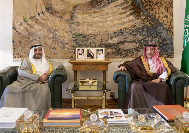 معالي نائب وزير الخارجية يستقبل سفير دولة الكويت لدى المملكة