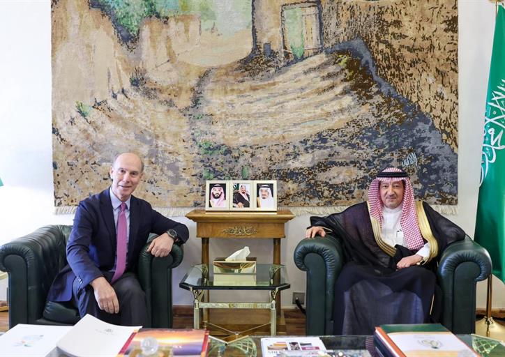 معالي نائب وزير الخارجية يستقبل سفير مملكة إسبانيا لدى المملكة 