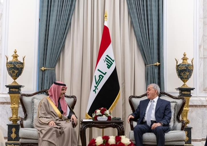 رئيس جمهورية العراق يستقبل سمو وزير الخارجية