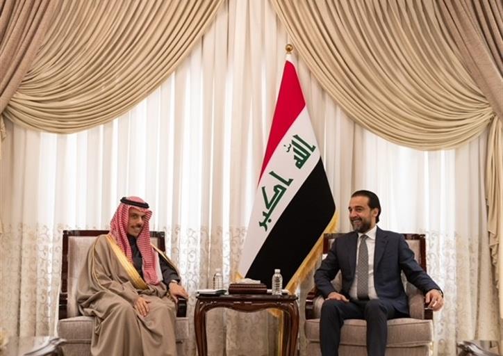 سمو وزير الخارجية يلتقي رئيس مجلس النواب العراقي