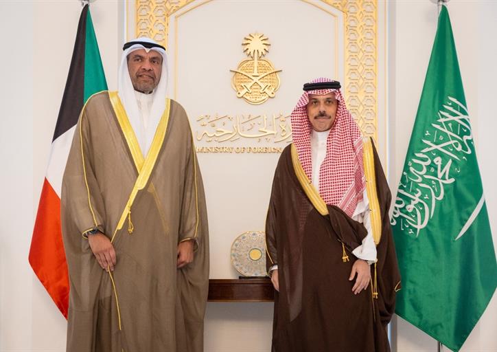  سمو وزير الخارجية يستقبل معالي وزير خارجية الكويت.. ويترأسان الاجتماع الثالث لمجلس التنسيق السعودي الكويتي