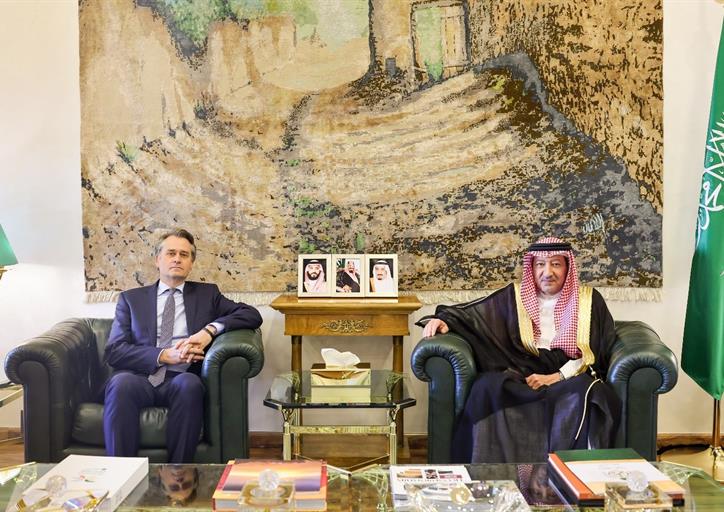 معالي نائب وزير الخارجية يستقبل المبعوث الخاص لوزارة خارجية ألمانيا لشؤون القرن الأفريقي