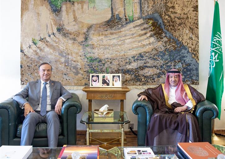 معالي نائب وزير الخارجية يستقبل سفير جمهورية لبنان لدى المملكة