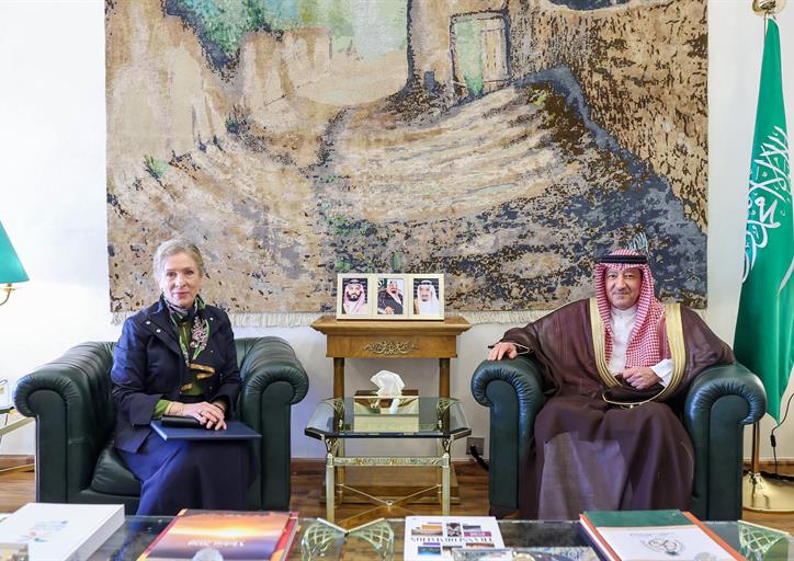  معالي نائب وزير الخارجية يستقبل سفيرة جمهورية سويسرا 