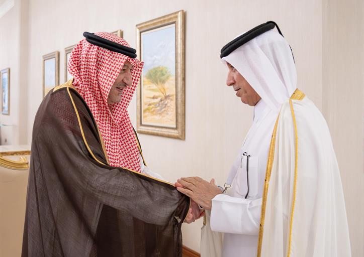 معالي نائب وزير الخارجية يلتقي وزير الدولة للشؤون الخارجية بدولة قطر