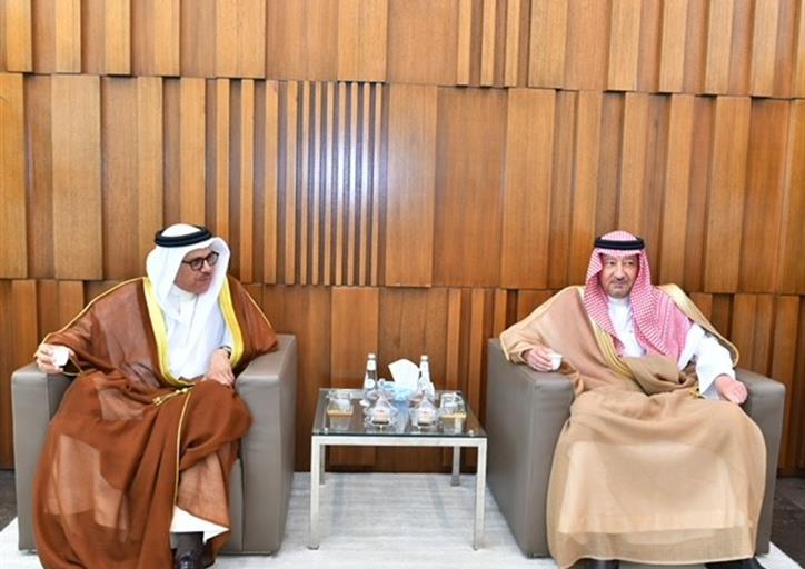 نائب وزير الخارجية يستقبل وزير الخارجية البحريني