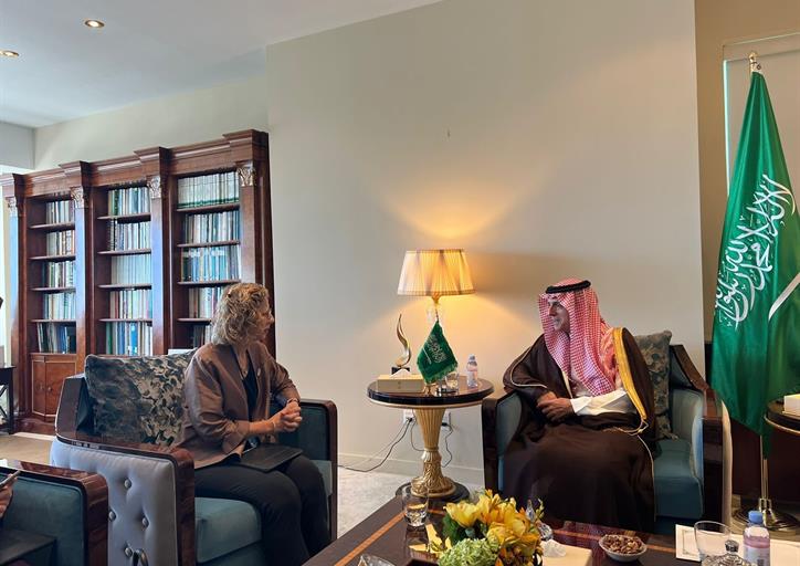 Minister of State for Foreign Affairs, Member of Council of Ministers, and Envoy for Climate Meet with met Under-Secretary-General of the UN and Executive Director of the UN’s Environment Programme